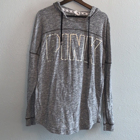 Vs open back tunic hoodie - Picture 1 of 3